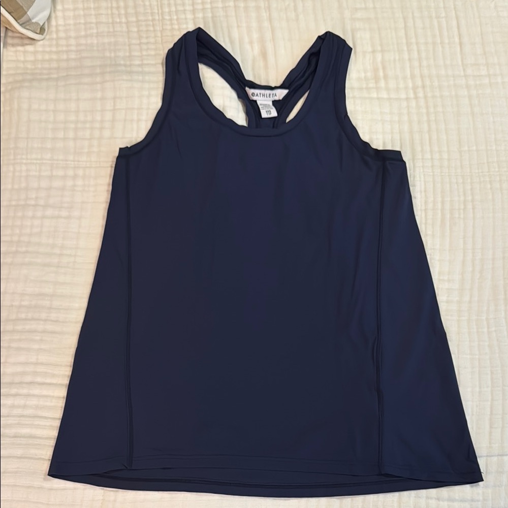 Athleta Women's Navy Blue Tank Top